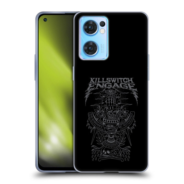 Killswitch Engage Band Art Resistance Soft Gel Case for OPPO Reno7 5G / Find X5 Lite