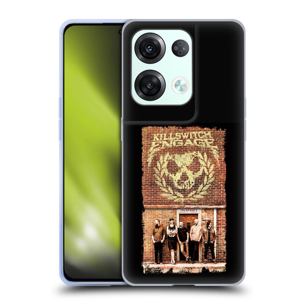 Killswitch Engage Band Art Brick Wall Soft Gel Case for OPPO Reno8 Pro