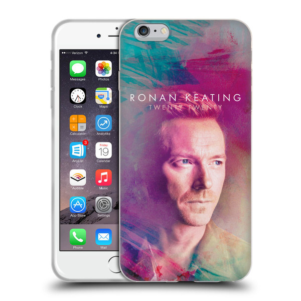 Ronan Keating Twenty Twenty Key Art Soft Gel Case for Apple iPhone 6 Plus / iPhone 6s Plus