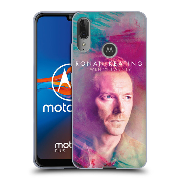 Ronan Keating Twenty Twenty Key Art Soft Gel Case for Motorola Moto E6 Plus