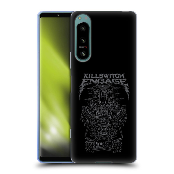 Killswitch Engage Band Art Resistance Soft Gel Case for Sony Xperia 5 IV