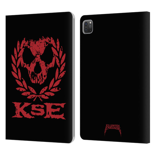 Killswitch Engage Band Logo Wreath 2 Leather Book Wallet Case Cover For Apple iPad Pro 11 2020 / 2021 / 2022