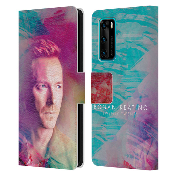 Ronan Keating Twenty Twenty Key Art Leather Book Wallet Case Cover For Huawei P40 5G