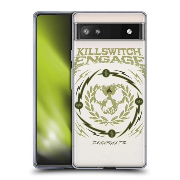 Killswitch Engage Band Logo Wreath Soft Gel Case for Google Pixel 6a