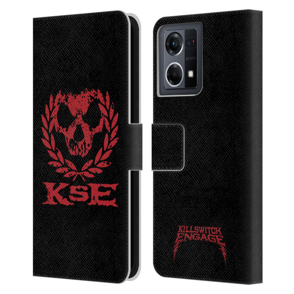 Killswitch Engage Band Logo Wreath 2 Leather Book Wallet Case Cover For OPPO Reno8 4G