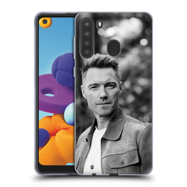 Ronan Keating Twenty Twenty Portrait 3 Soft Gel Case for Samsung Galaxy A21 (2020)