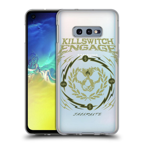 Killswitch Engage Band Logo Wreath Soft Gel Case for Samsung Galaxy S10e