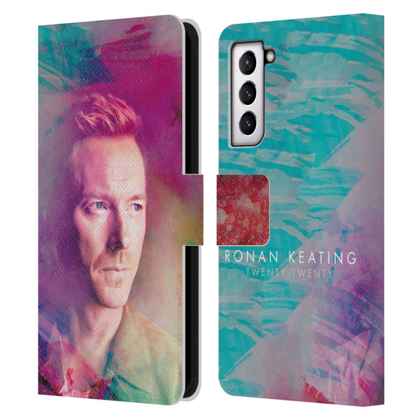 Ronan Keating Twenty Twenty Key Art Leather Book Wallet Case Cover For Samsung Galaxy S21 5G