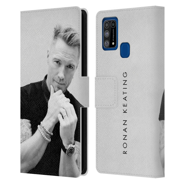 Ronan Keating Twenty Twenty Portrait 1 Leather Book Wallet Case Cover For Samsung Galaxy M31 (2020)