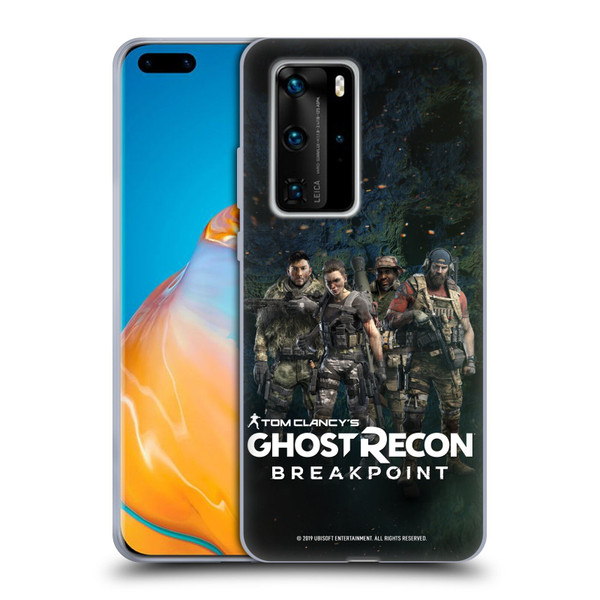 Tom Clancy's Ghost Recon Breakpoint Character Art The Ghosts Soft Gel Case for Huawei P40 Pro / P40 Pro Plus 5G