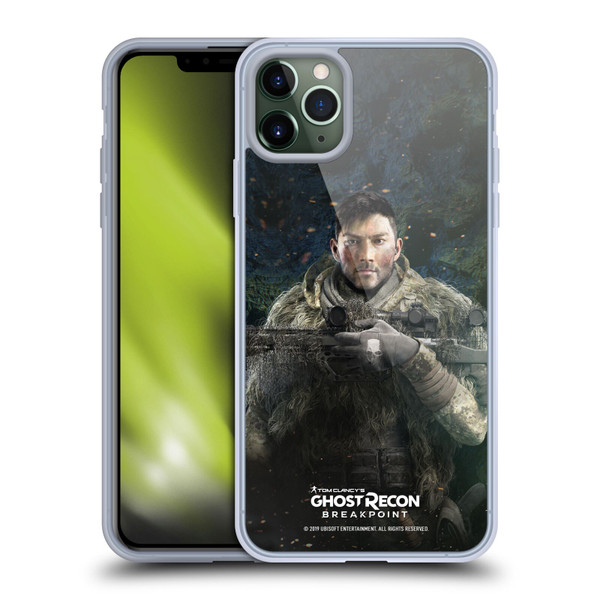 Tom Clancy's Ghost Recon Breakpoint Character Art Vasily Soft Gel Case for Apple iPhone 11 Pro Max