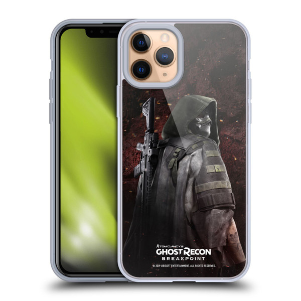 Tom Clancy's Ghost Recon Breakpoint Character Art Colonel Walker Soft Gel Case for Apple iPhone 11 Pro