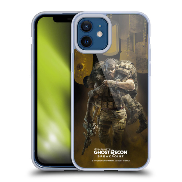 Tom Clancy's Ghost Recon Breakpoint Character Art Nomad Poster Soft Gel Case for Apple iPhone 12 / iPhone 12 Pro