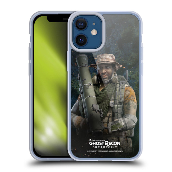 Tom Clancy's Ghost Recon Breakpoint Character Art Fixit Soft Gel Case for Apple iPhone 12 Mini