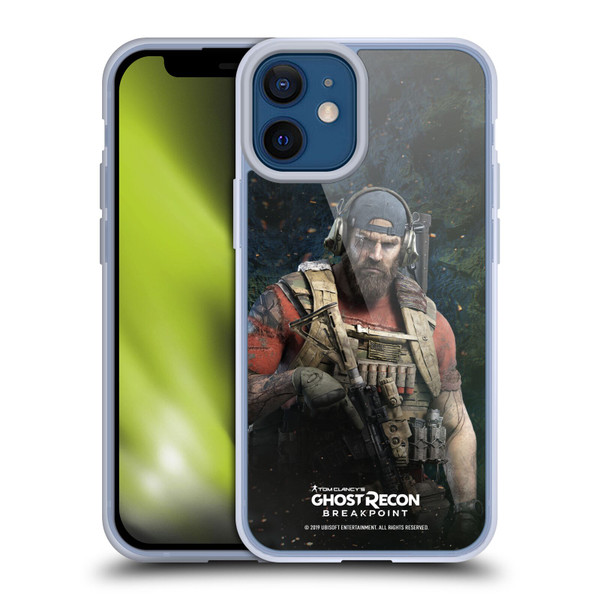 Tom Clancy's Ghost Recon Breakpoint Character Art Nomad Soft Gel Case for Apple iPhone 12 Mini