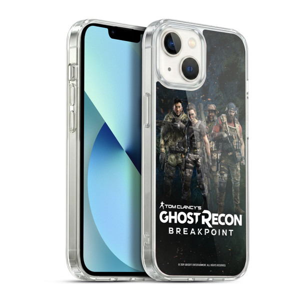 Tom Clancy's Ghost Recon Breakpoint Character Art The Ghosts Soft Gel Case for Apple iPhone 13