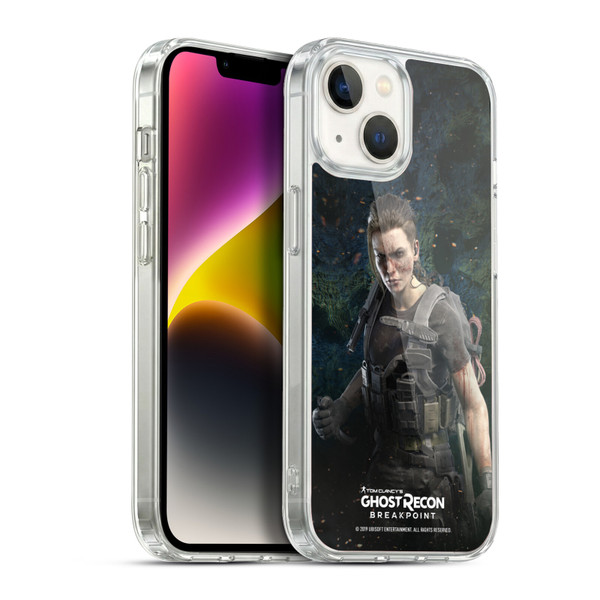 Tom Clancy's Ghost Recon Breakpoint Character Art Fury Soft Gel Case for Apple iPhone 14