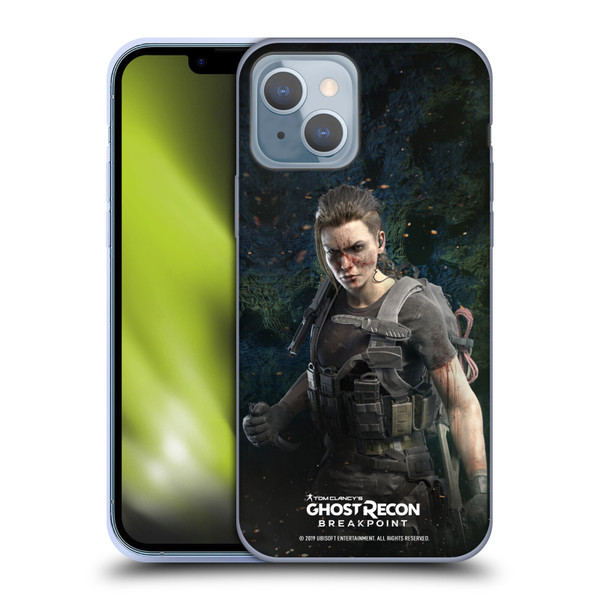 Tom Clancy's Ghost Recon Breakpoint Character Art Fury Soft Gel Case for Apple iPhone 14