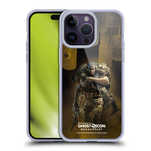 Tom Clancy's Ghost Recon Breakpoint Character Art Nomad Poster Soft Gel Case for Apple iPhone 14 Pro Max