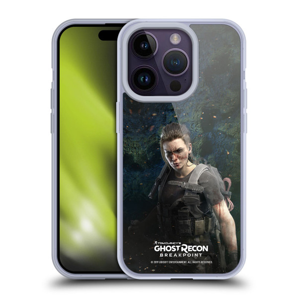 Tom Clancy's Ghost Recon Breakpoint Character Art Fury Soft Gel Case for Apple iPhone 14 Pro