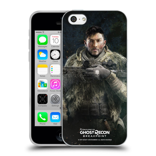 Tom Clancy's Ghost Recon Breakpoint Character Art Vasily Soft Gel Case for Apple iPhone 5c