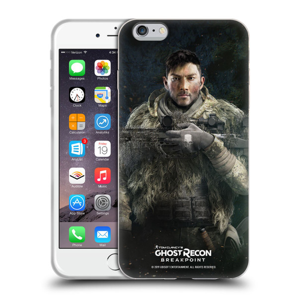 Tom Clancy's Ghost Recon Breakpoint Character Art Vasily Soft Gel Case for Apple iPhone 6 Plus / iPhone 6s Plus