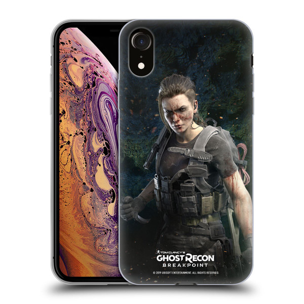 Tom Clancy's Ghost Recon Breakpoint Character Art Fury Soft Gel Case for Apple iPhone XR
