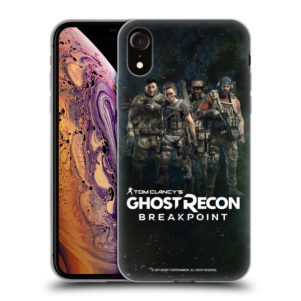 Tom Clancy's Ghost Recon Breakpoint Character Art The Ghosts Soft Gel Case for Apple iPhone XR