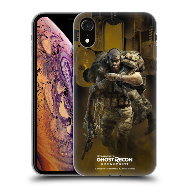 Tom Clancy's Ghost Recon Breakpoint Character Art Nomad Poster Soft Gel Case for Apple iPhone XR