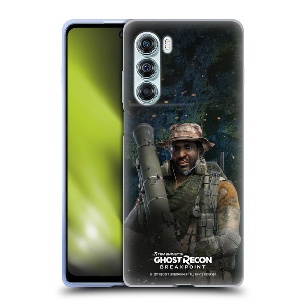 Tom Clancy's Ghost Recon Breakpoint Character Art Fixit Soft Gel Case for Motorola Edge S30 / Moto G200 5G