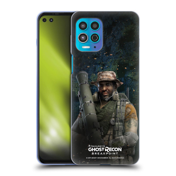 Tom Clancy's Ghost Recon Breakpoint Character Art Fixit Soft Gel Case for Motorola Moto G100