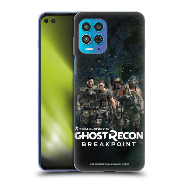 Tom Clancy's Ghost Recon Breakpoint Character Art The Ghosts Soft Gel Case for Motorola Moto G100