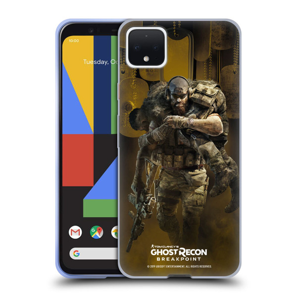 Tom Clancy's Ghost Recon Breakpoint Character Art Nomad Poster Soft Gel Case for Google Pixel 4 XL