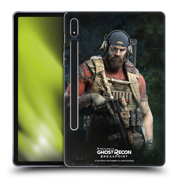 Tom Clancy's Ghost Recon Breakpoint Character Art Nomad Soft Gel Case for Samsung Galaxy Tab S8