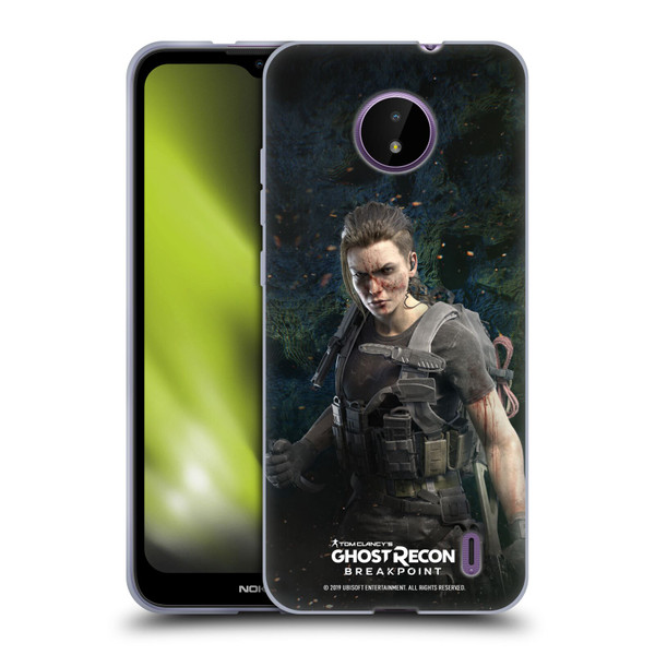 Tom Clancy's Ghost Recon Breakpoint Character Art Fury Soft Gel Case for Nokia C10 / C20