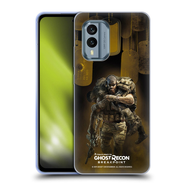 Tom Clancy's Ghost Recon Breakpoint Character Art Nomad Poster Soft Gel Case for Nokia X30