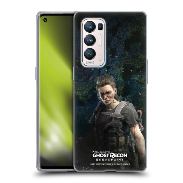 Tom Clancy's Ghost Recon Breakpoint Character Art Fury Soft Gel Case for OPPO Find X3 Neo / Reno5 Pro+ 5G