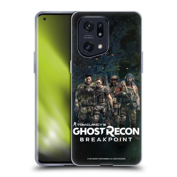 Tom Clancy's Ghost Recon Breakpoint Character Art The Ghosts Soft Gel Case for OPPO Find X5 Pro