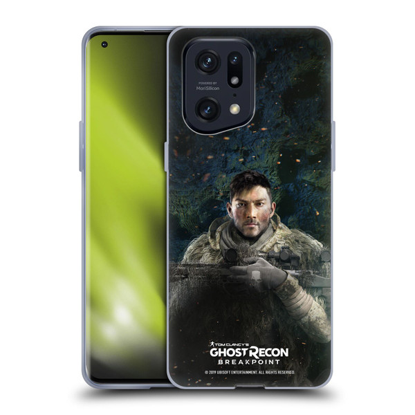 Tom Clancy's Ghost Recon Breakpoint Character Art Vasily Soft Gel Case for OPPO Find X5 Pro