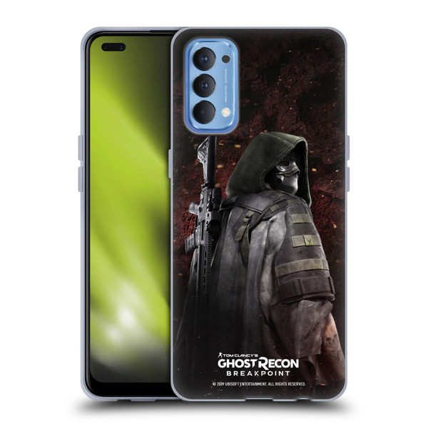 Tom Clancy's Ghost Recon Breakpoint Character Art Colonel Walker Soft Gel Case for OPPO Reno 4 5G