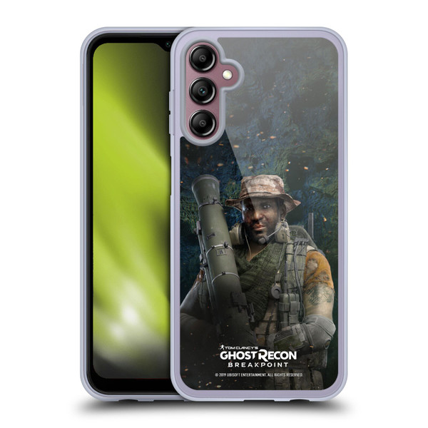 Tom Clancy's Ghost Recon Breakpoint Character Art Fixit Soft Gel Case for Samsung Galaxy A14 5G