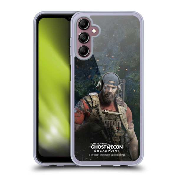 Tom Clancy's Ghost Recon Breakpoint Character Art Nomad Soft Gel Case for Samsung Galaxy A14 5G