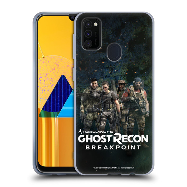 Tom Clancy's Ghost Recon Breakpoint Character Art The Ghosts Soft Gel Case for Samsung Galaxy M30s (2019)/M21 (2020)