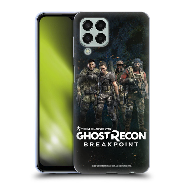 Tom Clancy's Ghost Recon Breakpoint Character Art The Ghosts Soft Gel Case for Samsung Galaxy M33 (2022)