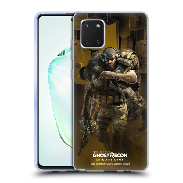Tom Clancy's Ghost Recon Breakpoint Character Art Nomad Poster Soft Gel Case for Samsung Galaxy Note10 Lite