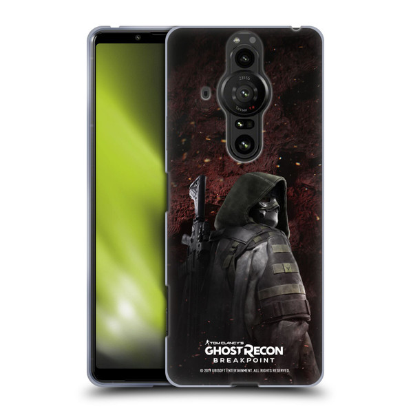 Tom Clancy's Ghost Recon Breakpoint Character Art Colonel Walker Soft Gel Case for Sony Xperia Pro-I