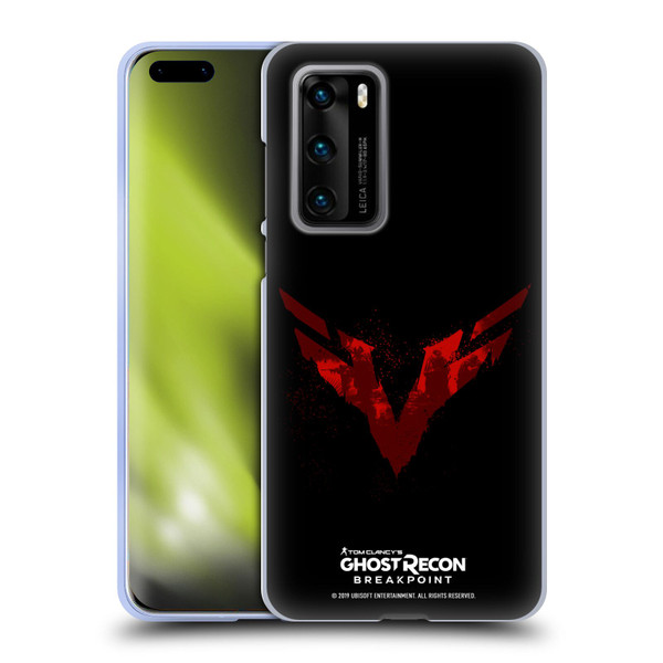 Tom Clancy's Ghost Recon Breakpoint Graphics Wolves Logo Soft Gel Case for Huawei P40 5G
