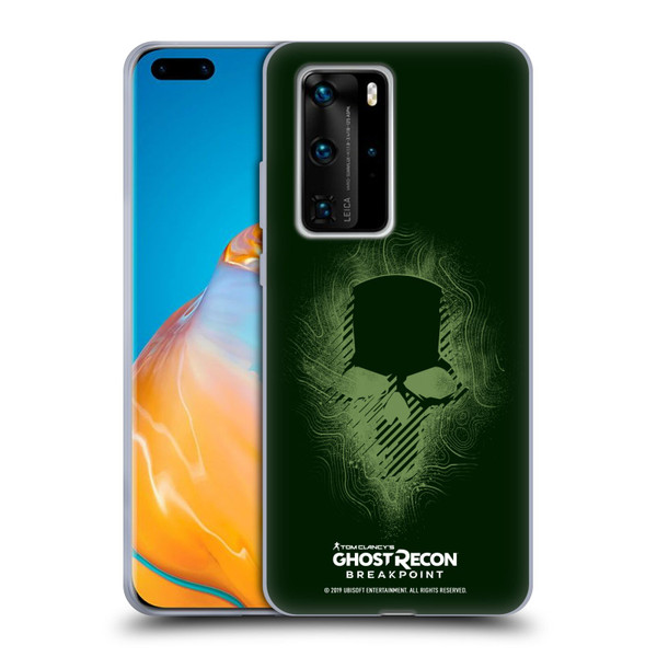 Tom Clancy's Ghost Recon Breakpoint Graphics Ghosts Logo Soft Gel Case for Huawei P40 Pro / P40 Pro Plus 5G