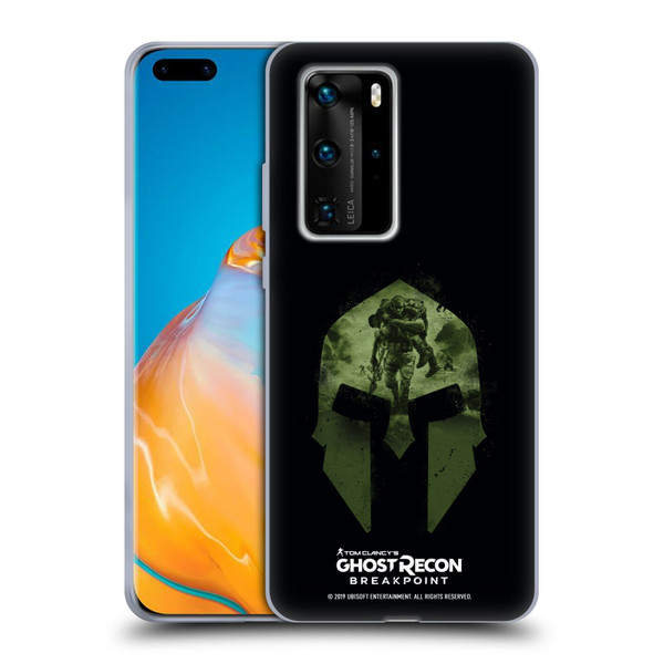 Tom Clancy's Ghost Recon Breakpoint Graphics Nomad Logo Soft Gel Case for Huawei P40 Pro / P40 Pro Plus 5G