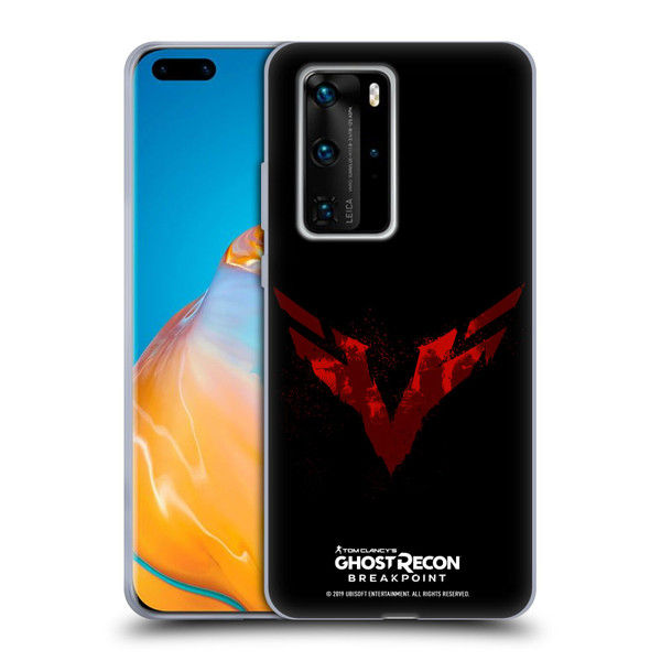 Tom Clancy's Ghost Recon Breakpoint Graphics Wolves Logo Soft Gel Case for Huawei P40 Pro / P40 Pro Plus 5G
